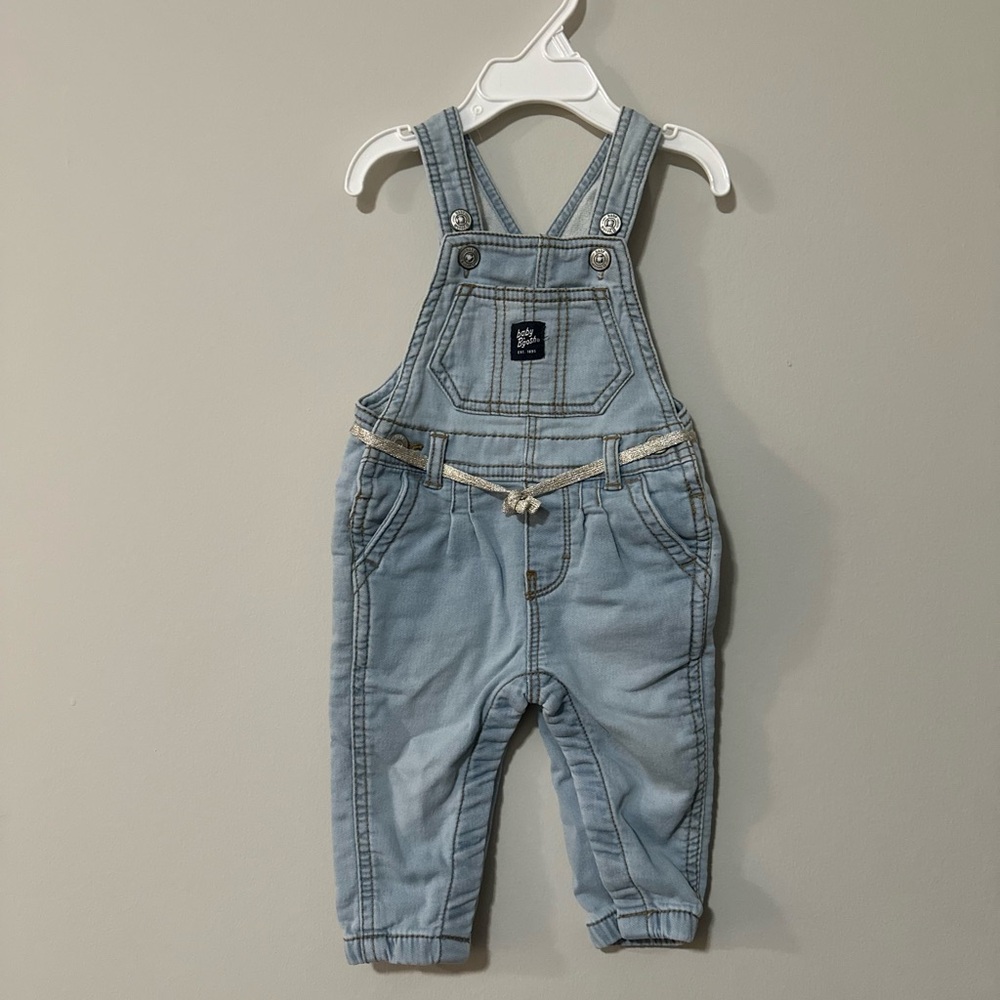 Baby B’gosh denim overalls. Size 6 months. Great condition.